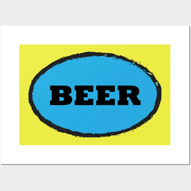 Beer Wall Art by dhuffines